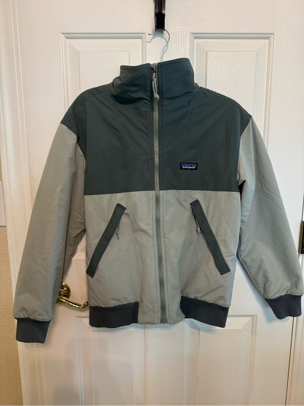 Vintage Patagonia Two Toned Shelled Synchilla Jacket, XS